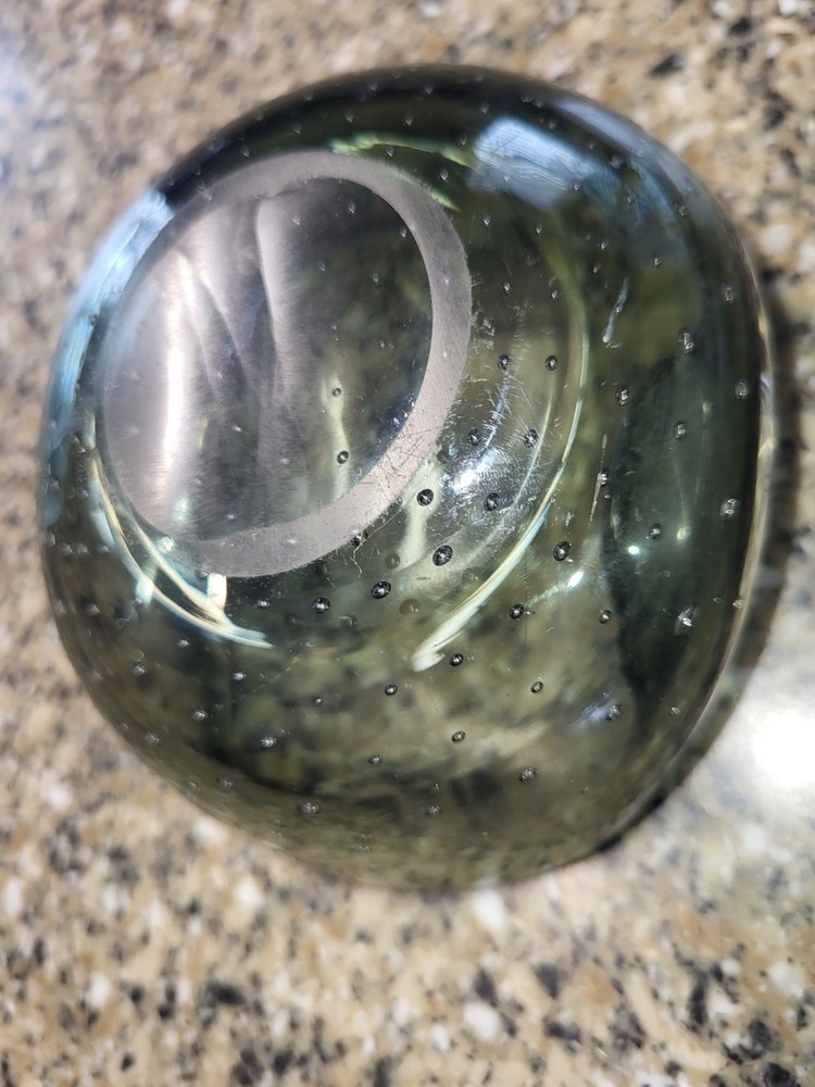 Vintage MCM Controlled Bubbles Ashtray