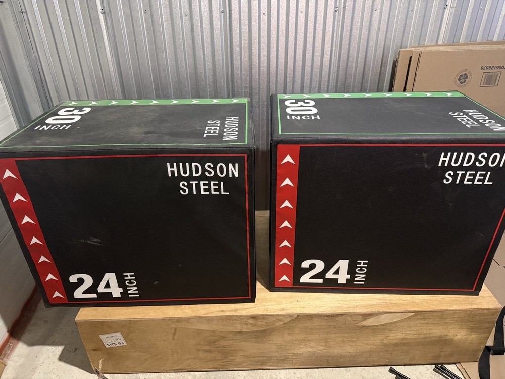 Hudson Steel plyometric jump boxes
