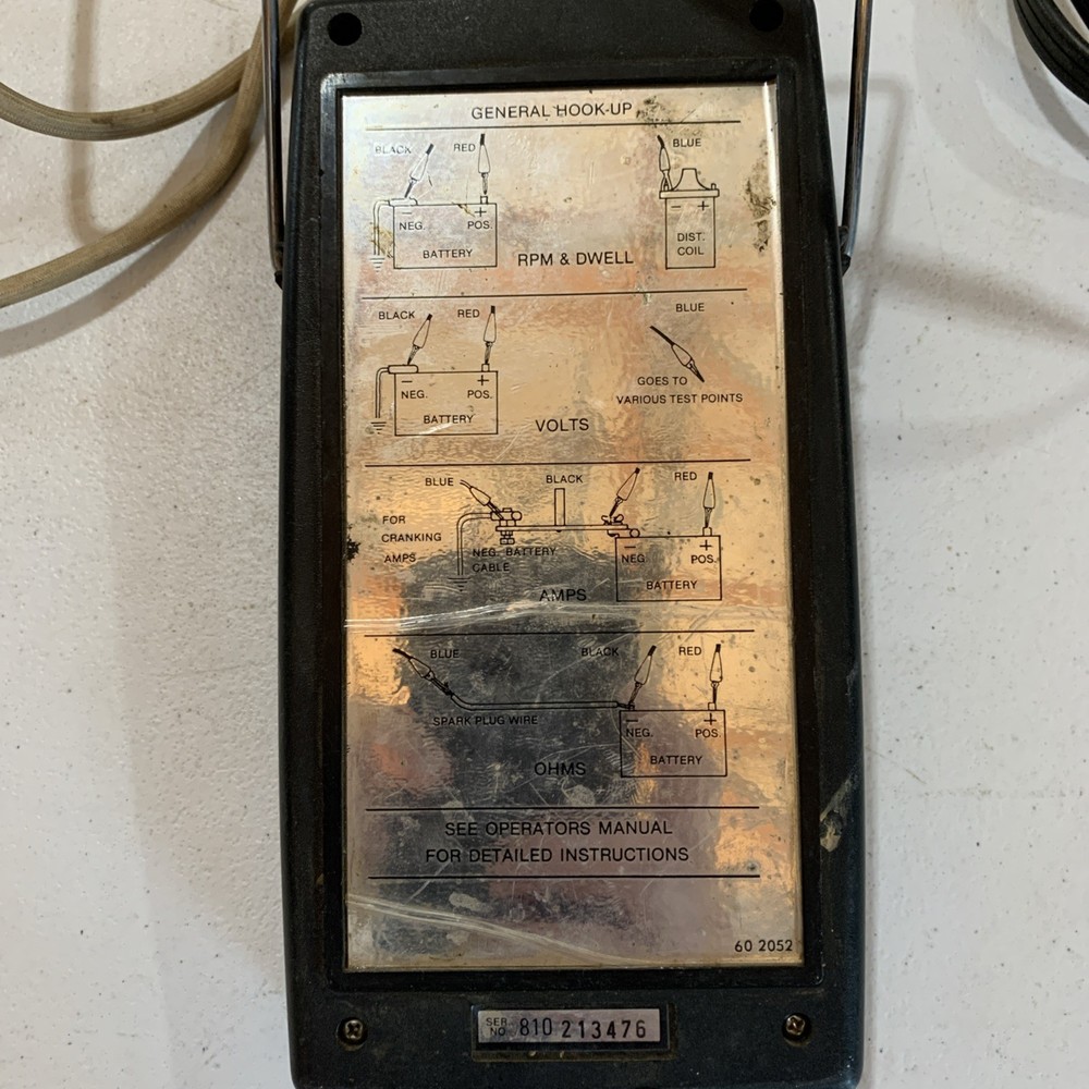 Montgomery Ward Engine System Analyzer Microprocessor Digital Equipment 61-82072