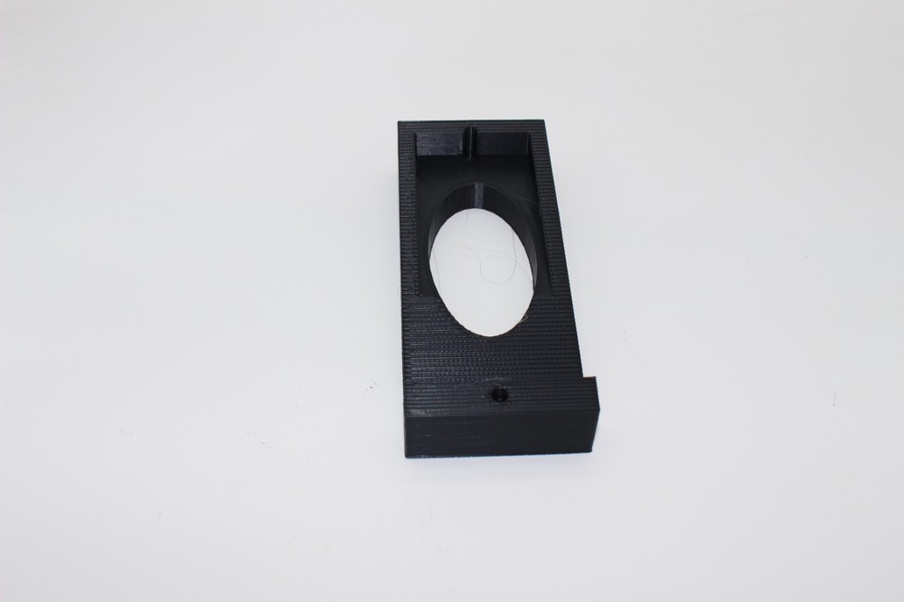 Black Ring Pro Doorbell Vinyl Siding Mount - Angle Adjustment Mount Wedge