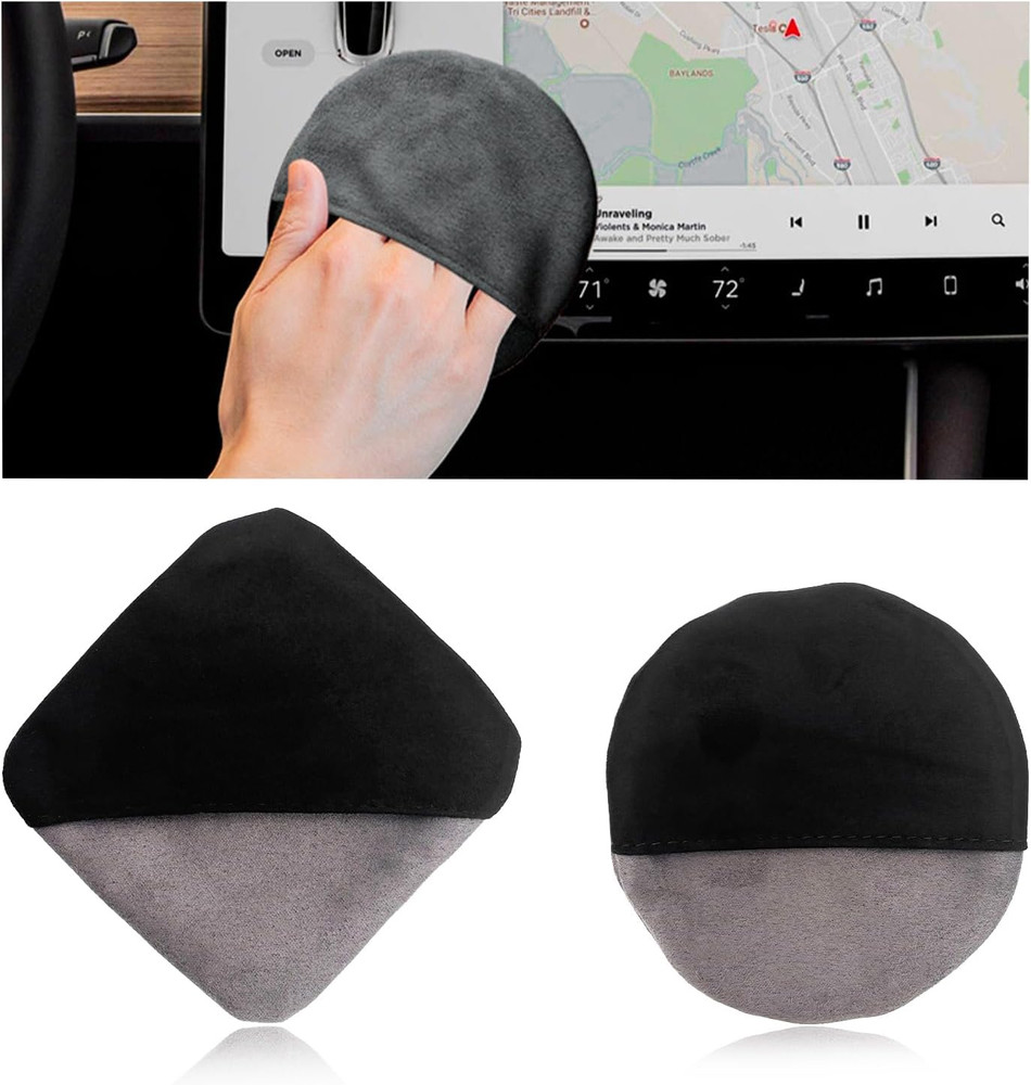 Car Screen Cleaner, Microfiber Auto Screen Cleaning Pad, Foldable Touch Screen