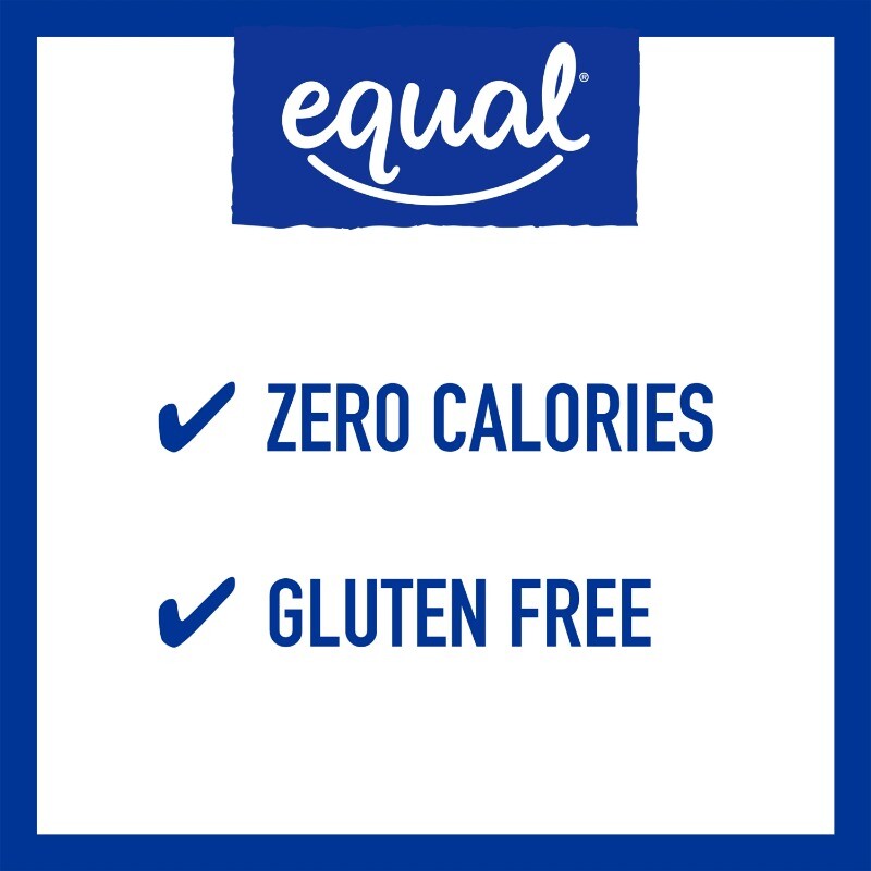 EQUAL Zero Calorie Sweetener, Sugar Substitute, 800 Packets