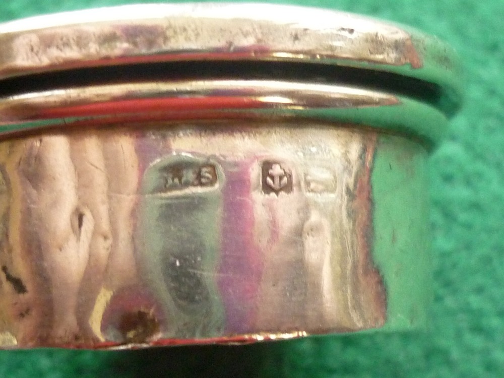 Antique Silver Pill/Patch Box Hallmarked Birmingham