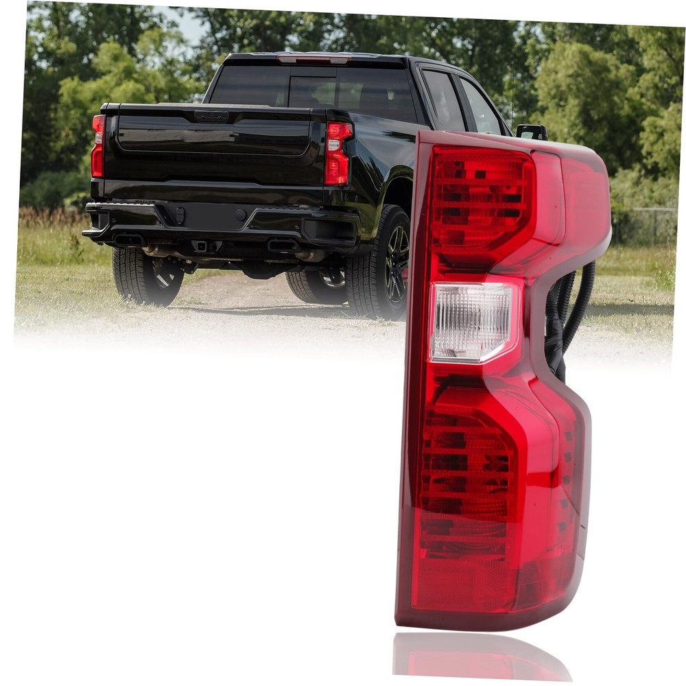 Tail Light Assembly Compatible with 2019-2023 Chevy Red Right Passenger Side