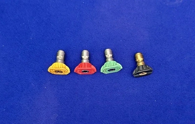 General Pump Pressure Washer Nozzle Set 4 Used