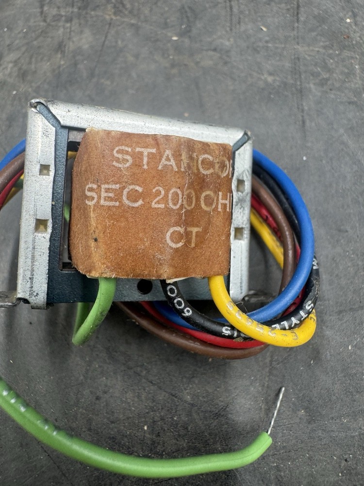 NOS STANCOR TA-59 TRANSISTOR DRIVER TRANSFORMER - PRI 500 CT , SEC 200 CT OHMS