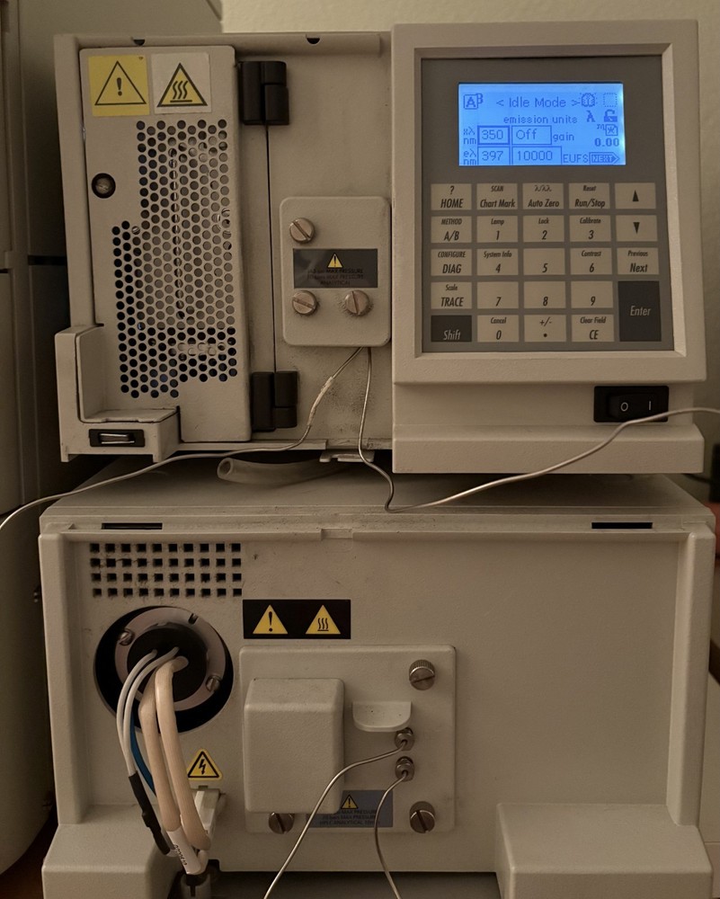 Waters HPLC System with e2695 Separations Module 2475 Fluorescence and 2998 PDA