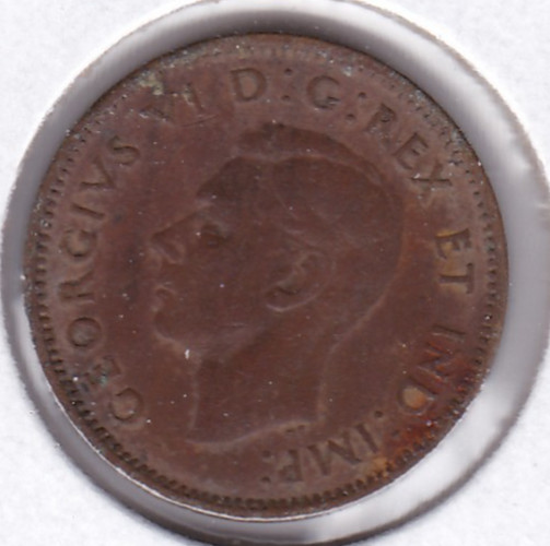 1942 Canadian Cent