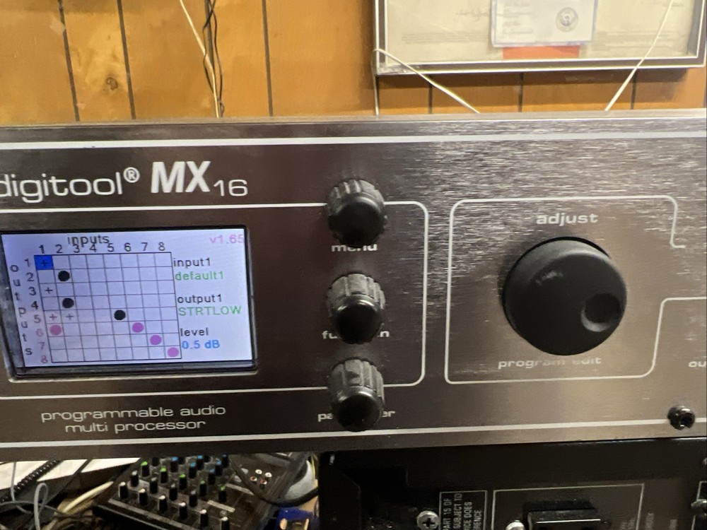 Peavey Digitool MX16 Programmable Digital Audio Multi Processor