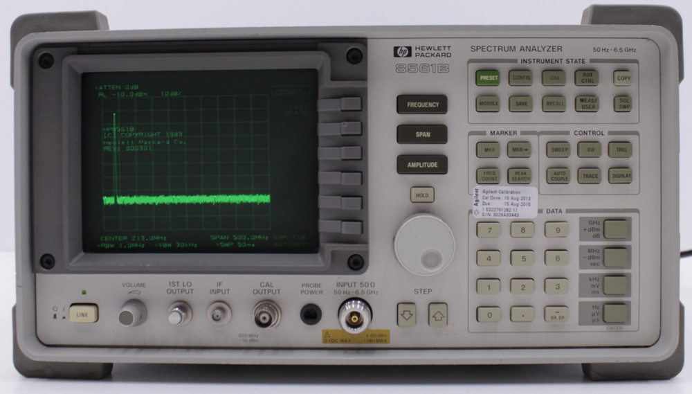 HP 8561B Spectrum Analyzer Power Tested Only