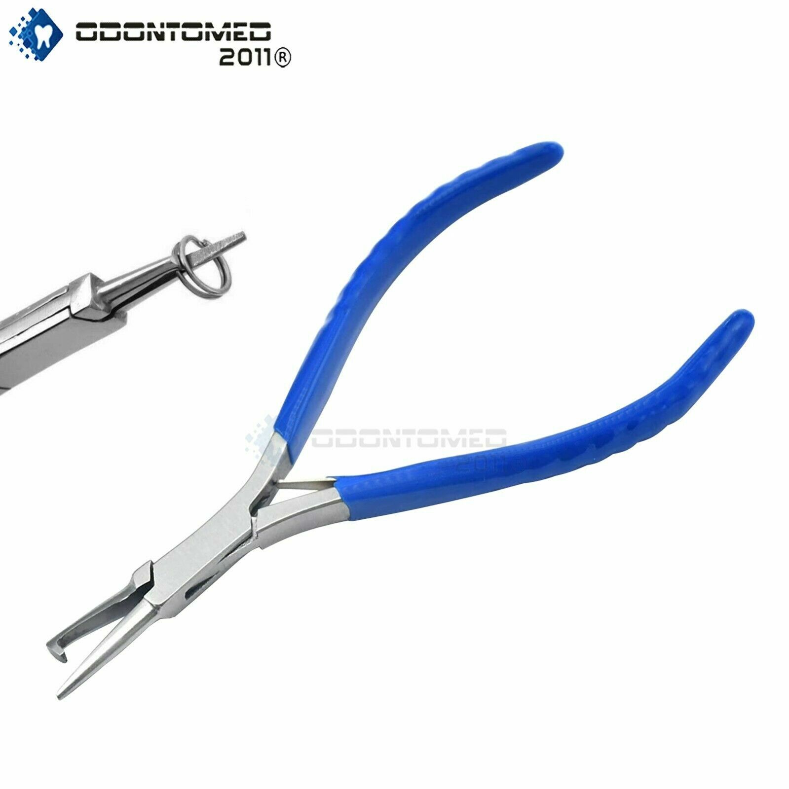 5 inch Split Ring/Braid Pliers Blue Dep Handle Bass Fishing Tool ODM