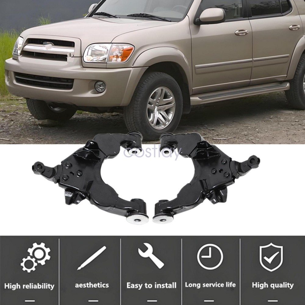 Front Left & Right Lower Control Arms Set For Toyota Sequoia Tundra 2000-2003