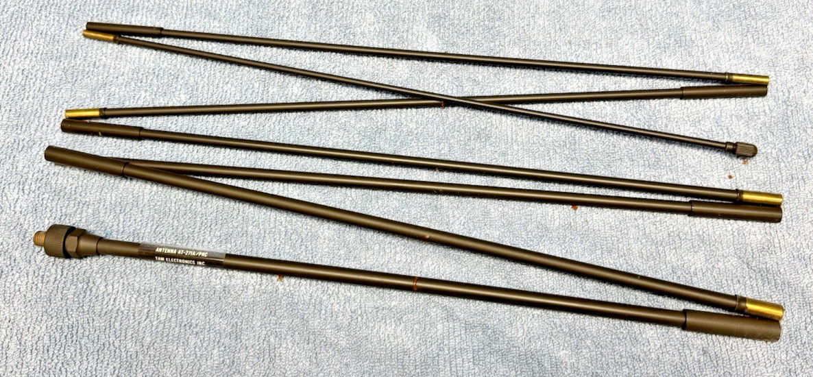 AT-271A/PRC Manpack Whip Antenna...113.5"...New Old Stock