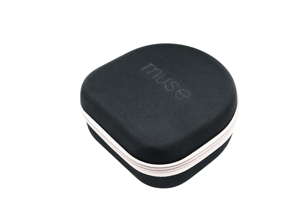 Replacement Muse EEG Brain Sensor Black Plush Storage Case