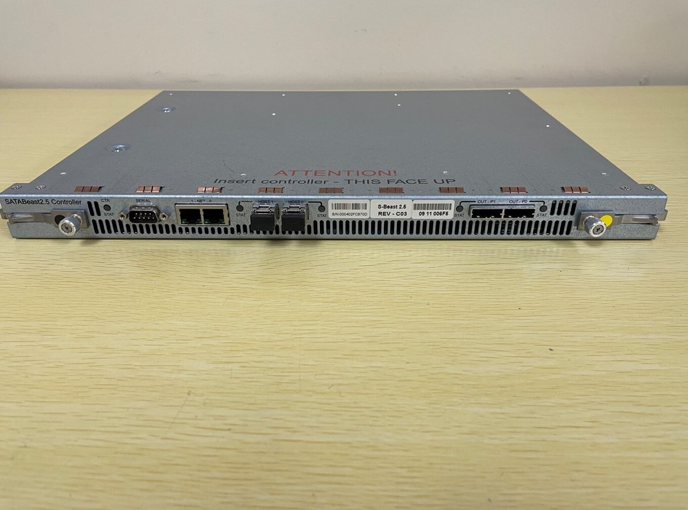 NexSan SataBeast 2.5 8G iSCSI Fiber Channel Disk Array Controller