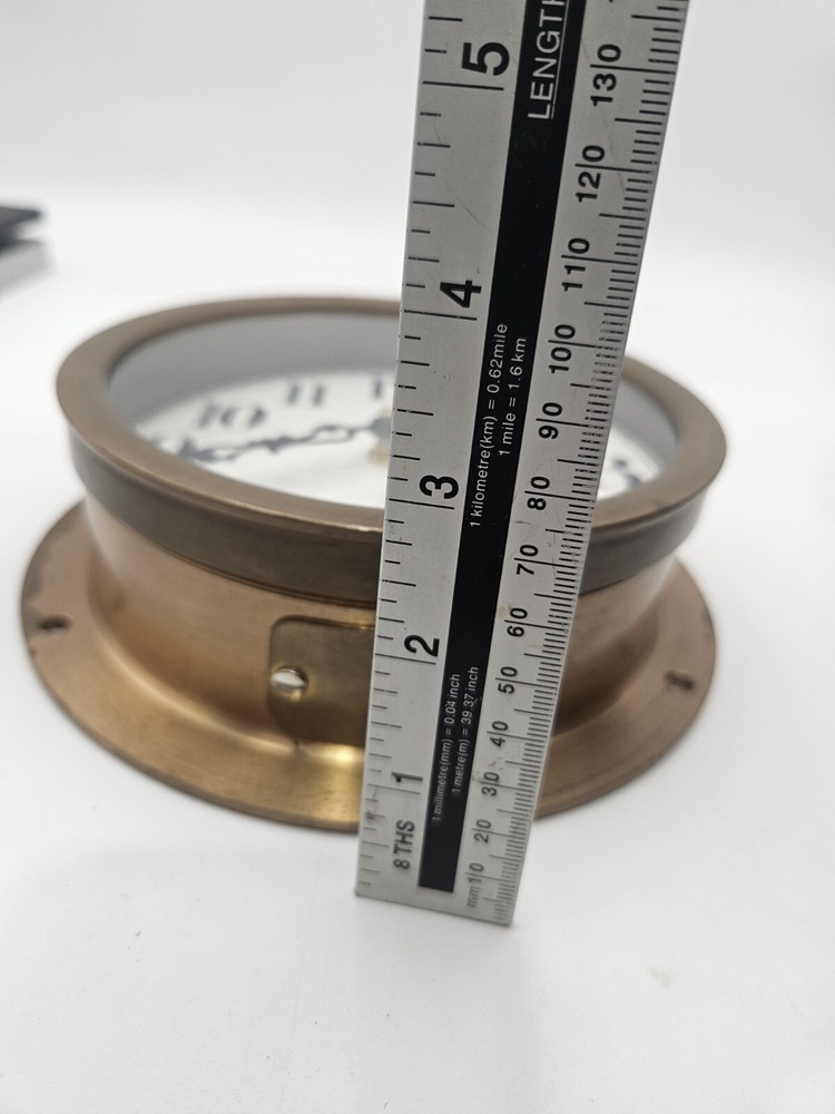 Brass Ship Clock