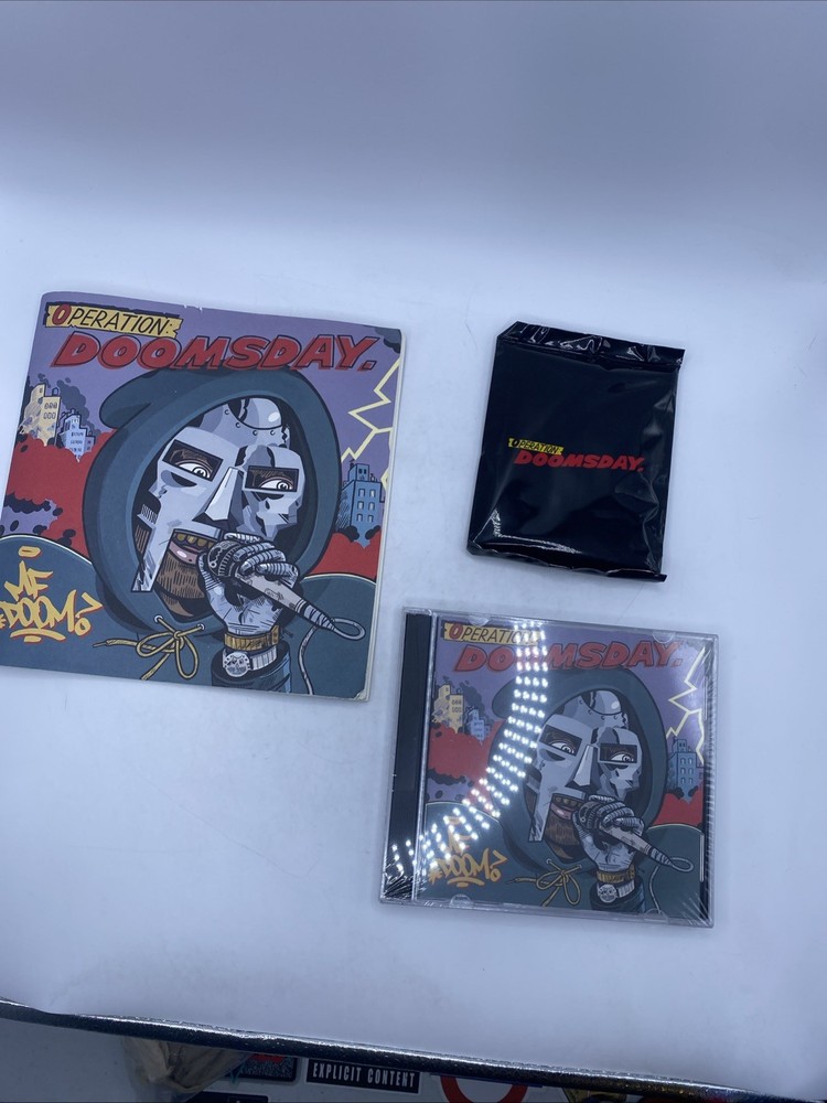 2011 MF Doom Operation Doomsday Special Edition Lunchbox, CD & Cards (Opened)