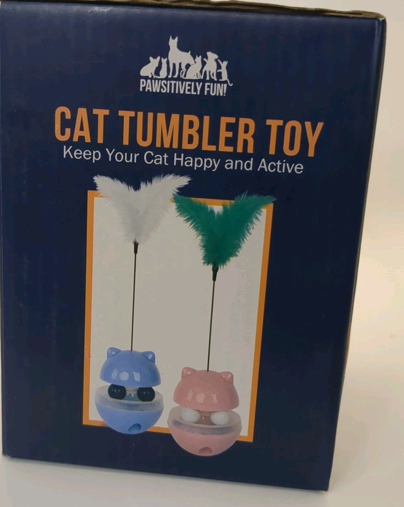 Pawsitively Fun Cat Tumbler Toy