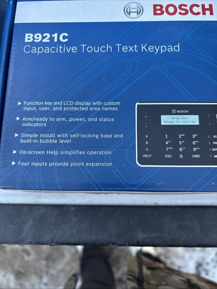 Capacitive Touch Text Keypad