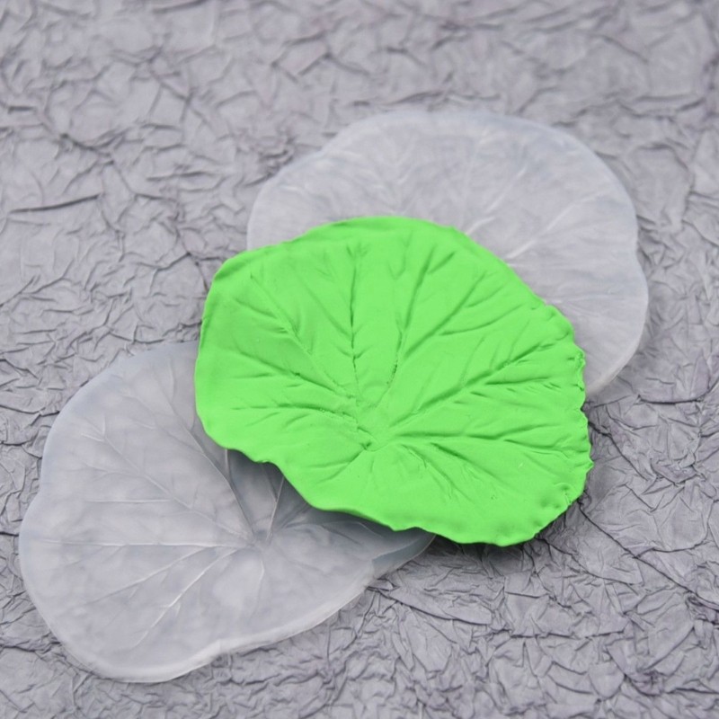 Silicone Casting Silicone Molds Hand-Making Tool Lotus Leaf Shaped Double-Sided