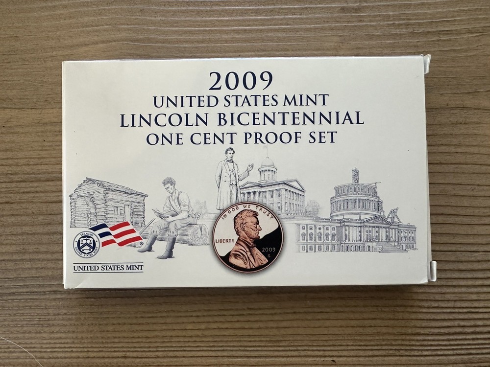 2009 US Mint, Lincoln Bicentennial One Cent Proof Set