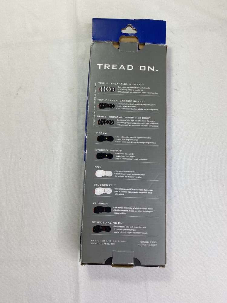 Omnitrax Interchangeable Sole System Plain Felt Size 14