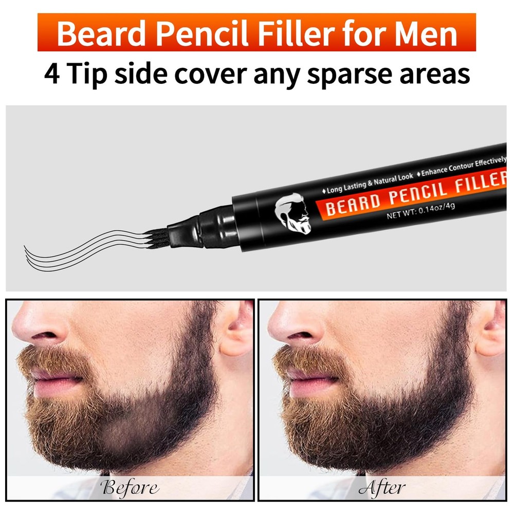 Beard Shaper for Men Shaping Tools - Gifts Template Black