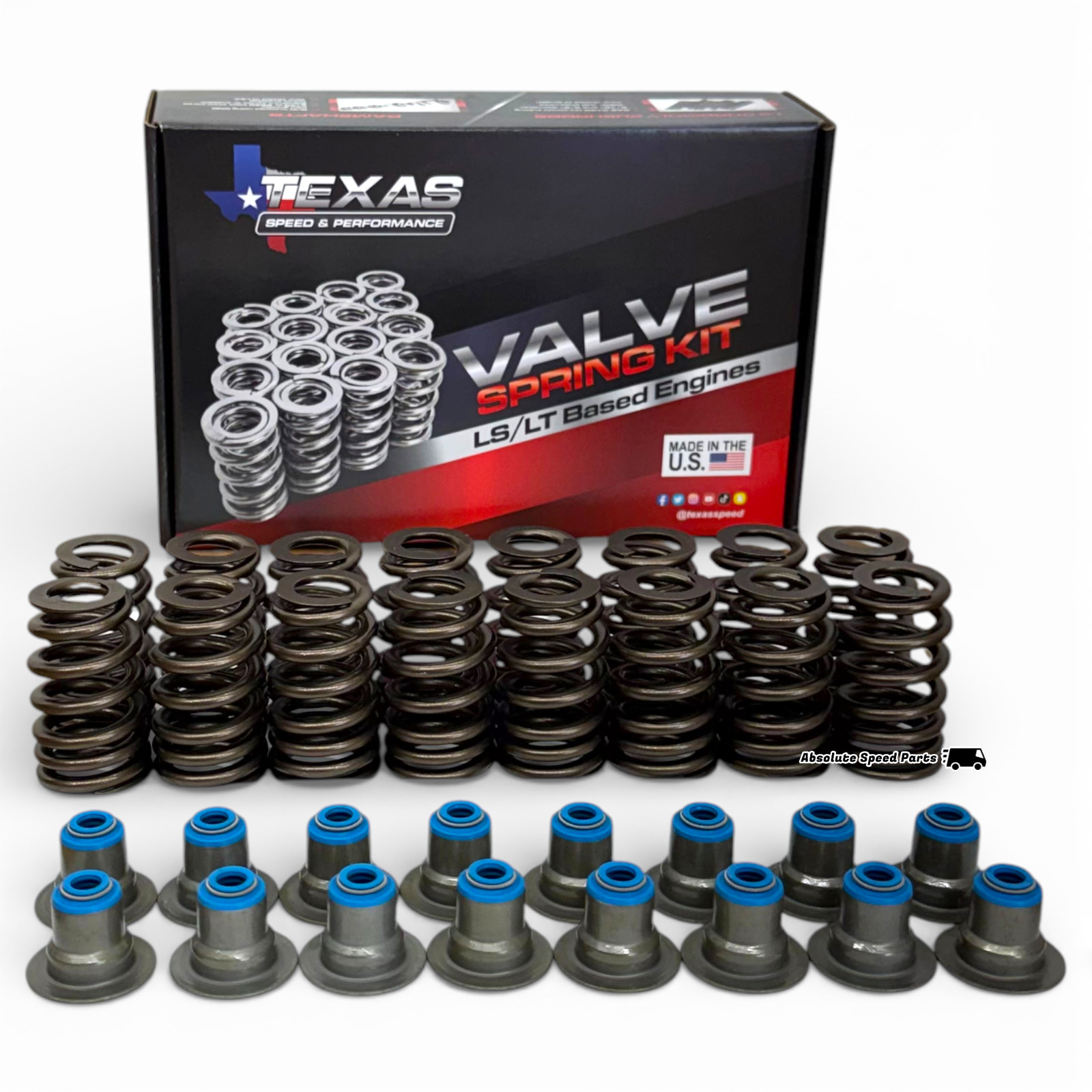 Texas Speed TSP LS .550" Beehive Valve Springs & Seals Kit LS6 Style 4.8 5.3 6L
