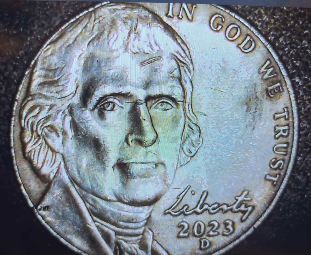 2023P Jefferson Nickel Doubled Die