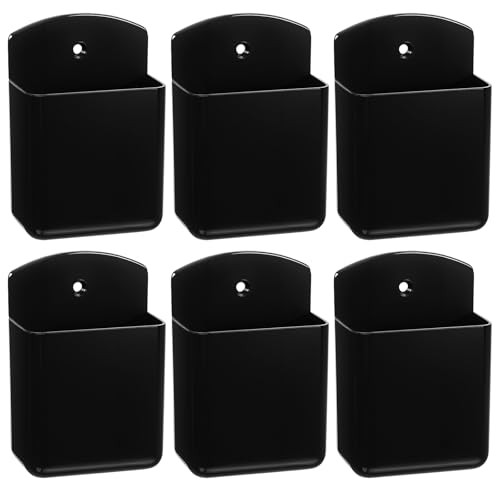 6 Pcs Remote Control Holder Wall Mount, TV Remote Controller Holder - Self