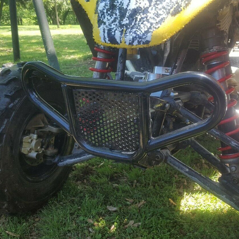 Aluminum Black Front Bumper for Honda TRX 450R 450ER 400EX 400X ATV 2009-2014