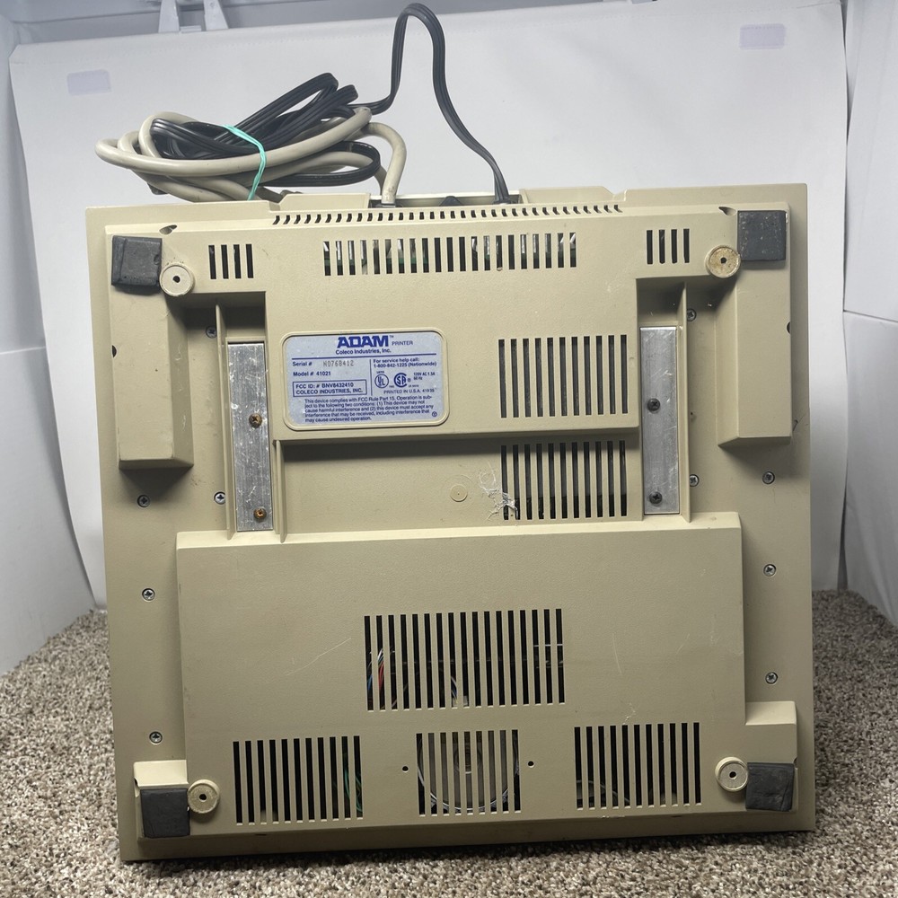 Coleco Adam Computer Printer For Parts or repair