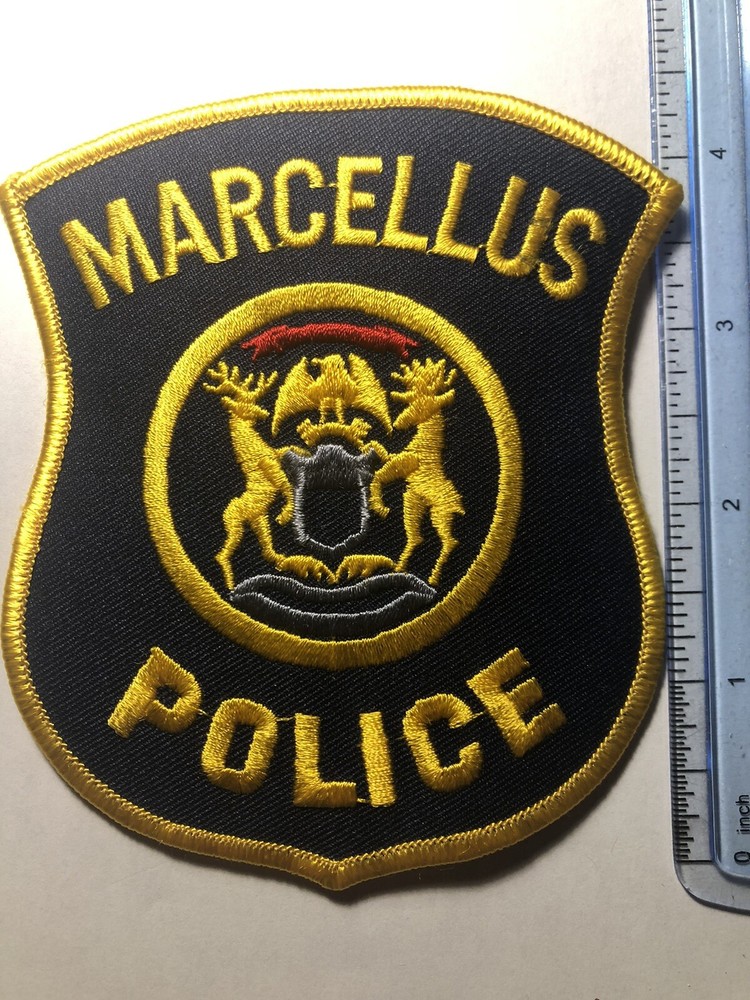 Marcellus Michigan Police Patch
