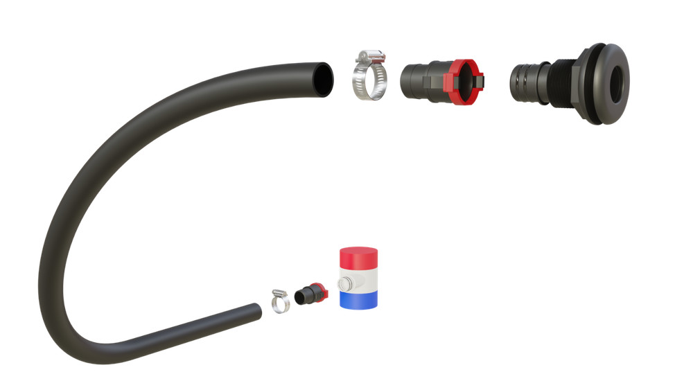 Flow-Rite MB-005 1-1/8" Bilge Bundle with Pump