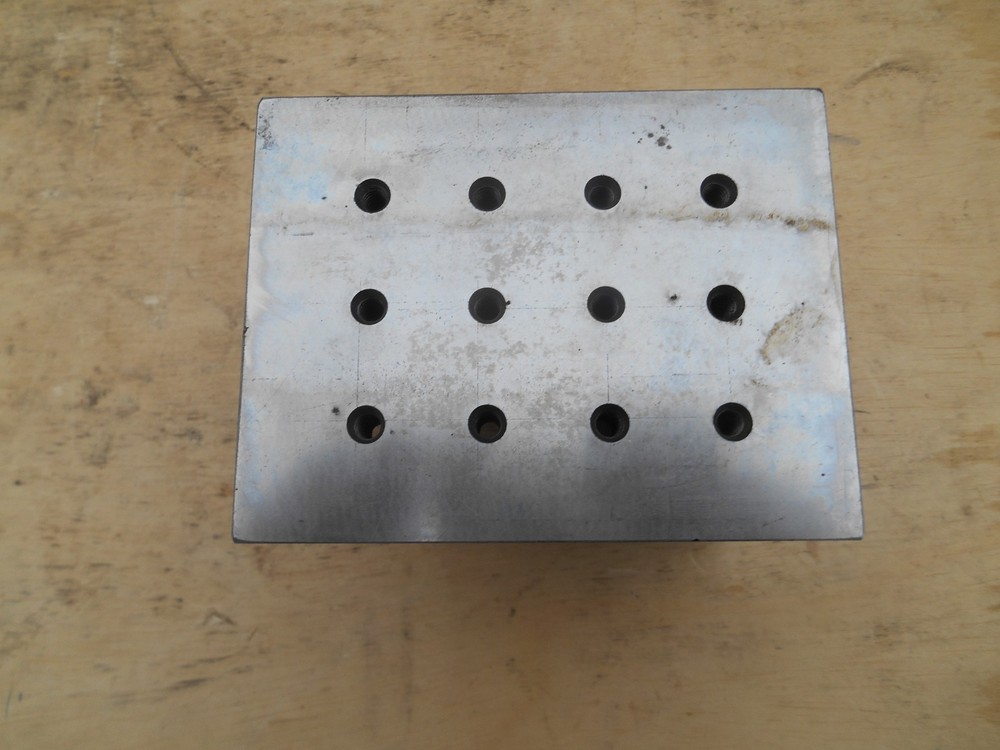 MACHINISTS RIGHT ANGLE BLOCK , 4" x 4" x 5"
