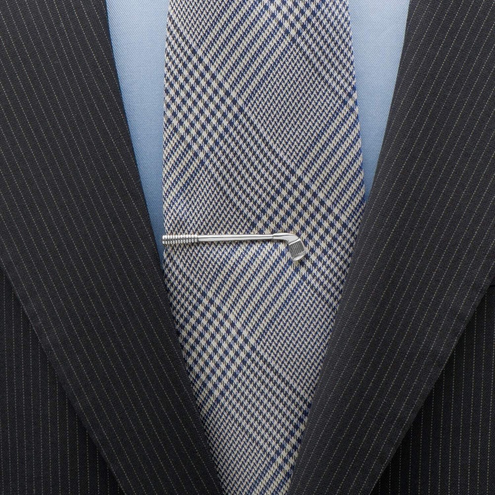 Golf Club Tie Clip