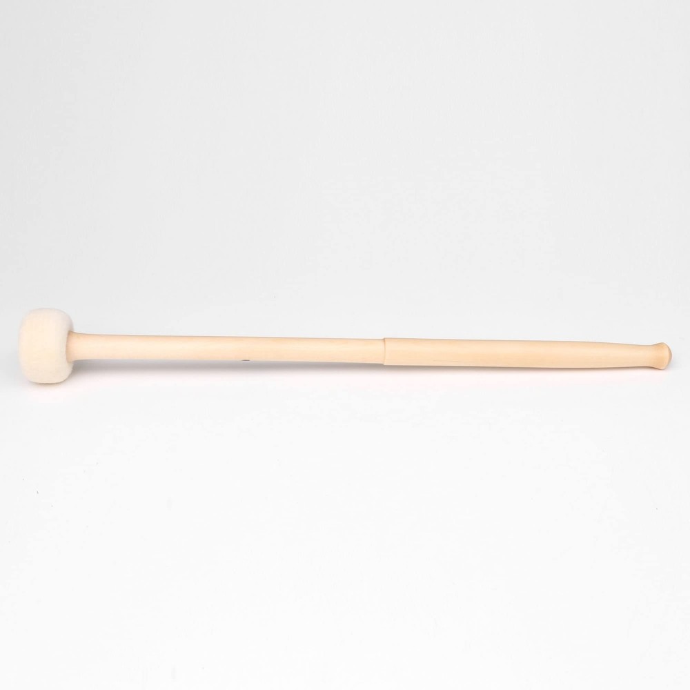 BQLZR 14 Inch Maple Handle Mallet Timpani Stick Multi-Purpose Felt Mallet Sof...