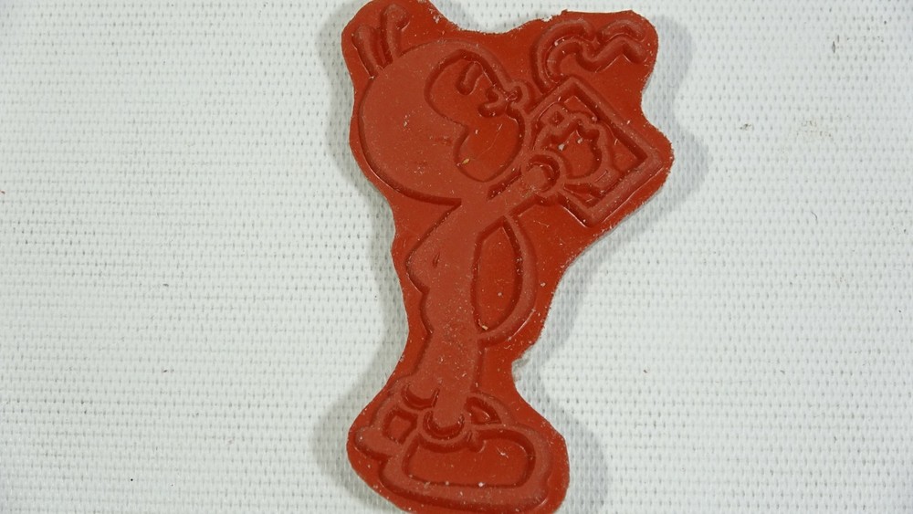 Retired Alota Rubber Stamp Bee Drinking Hot Cocoa - Fall Theme