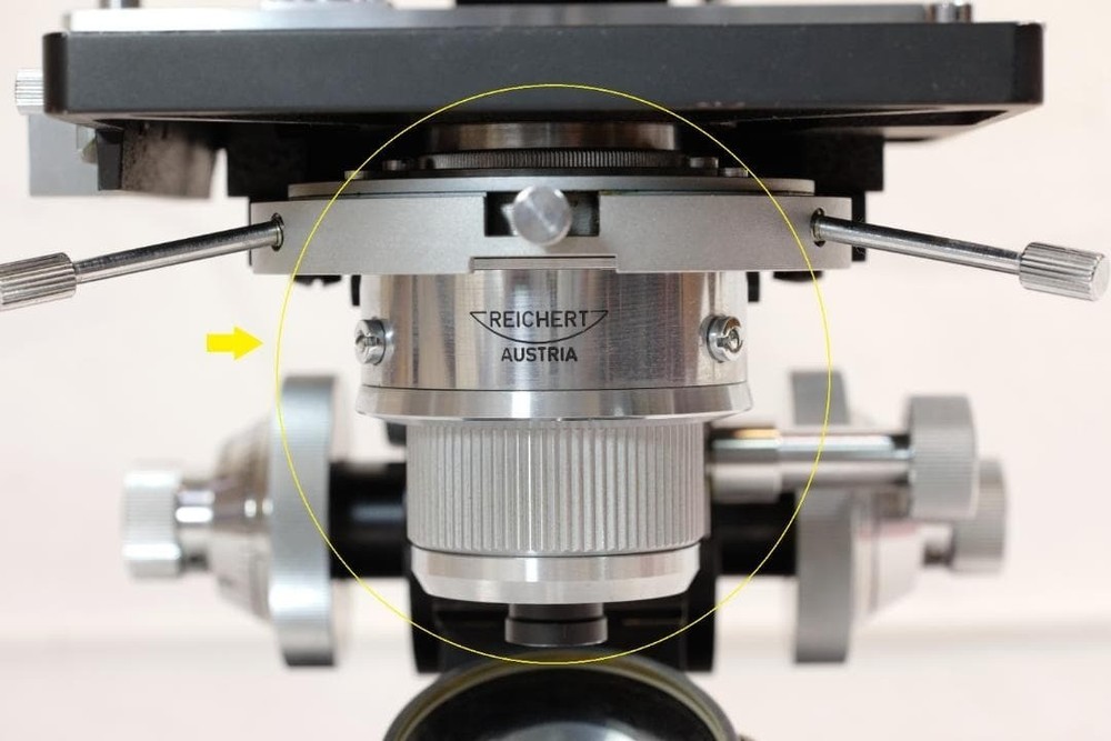 Carl Reichert's phase contrast microscope (BIOZET)