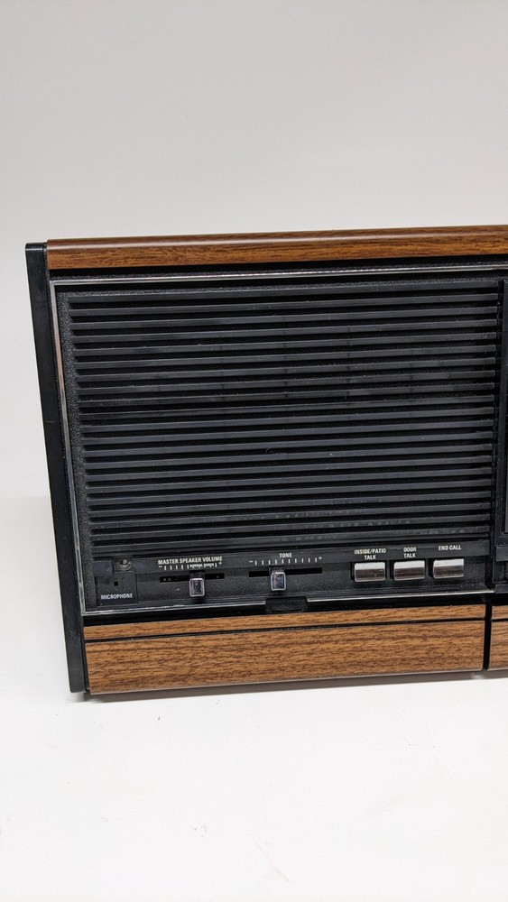 NuTone IMA-4006 Intercom Master Station Woodgrain IM4006 + Bracket - Untested