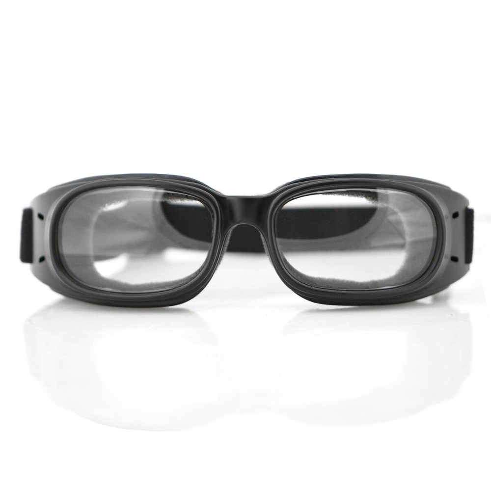 Bobster® Piston Matte Black Frame Clear Lens