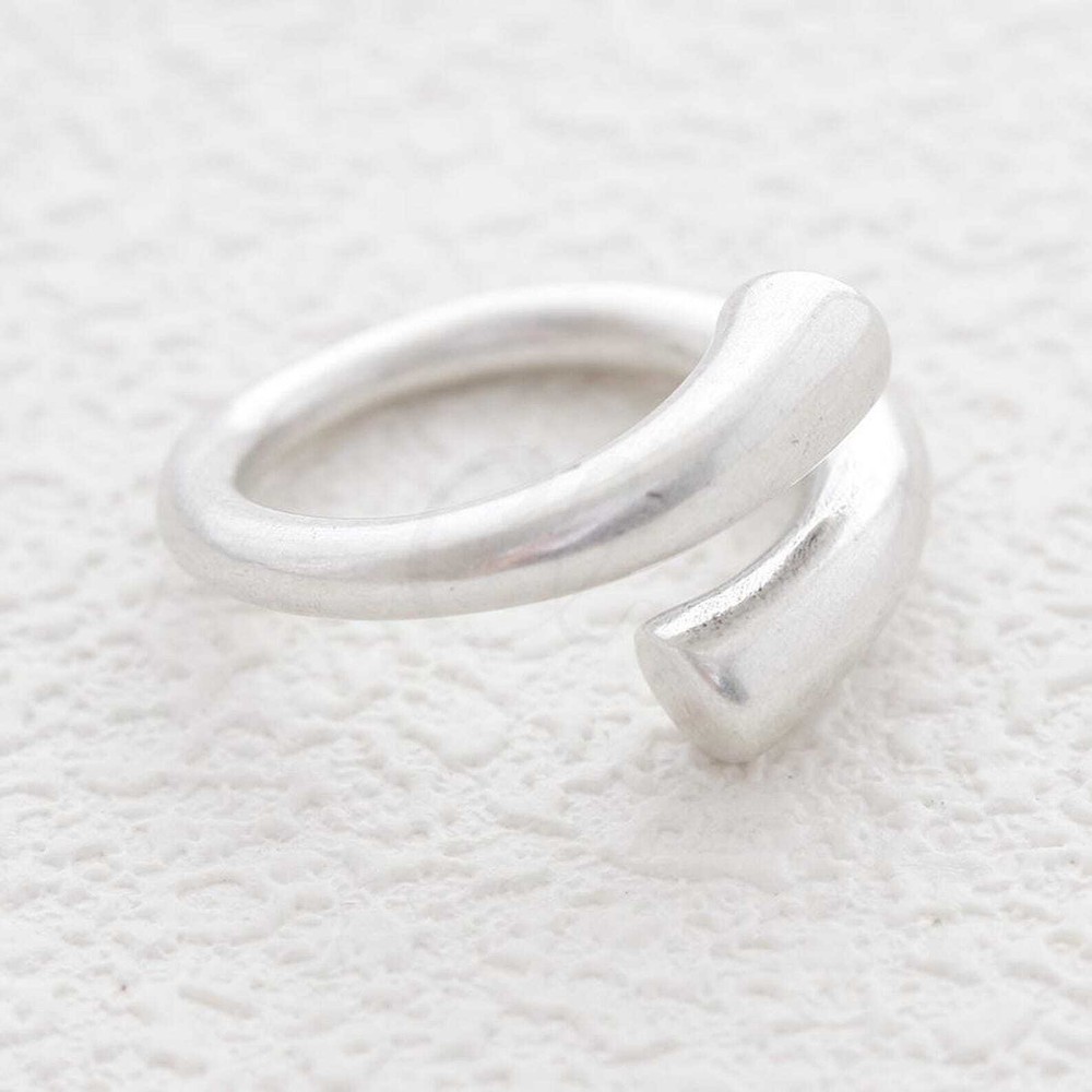 One Piece Solid Brass Ring Base - Finger Ring - Adjustable - 24.8mm (4893C)