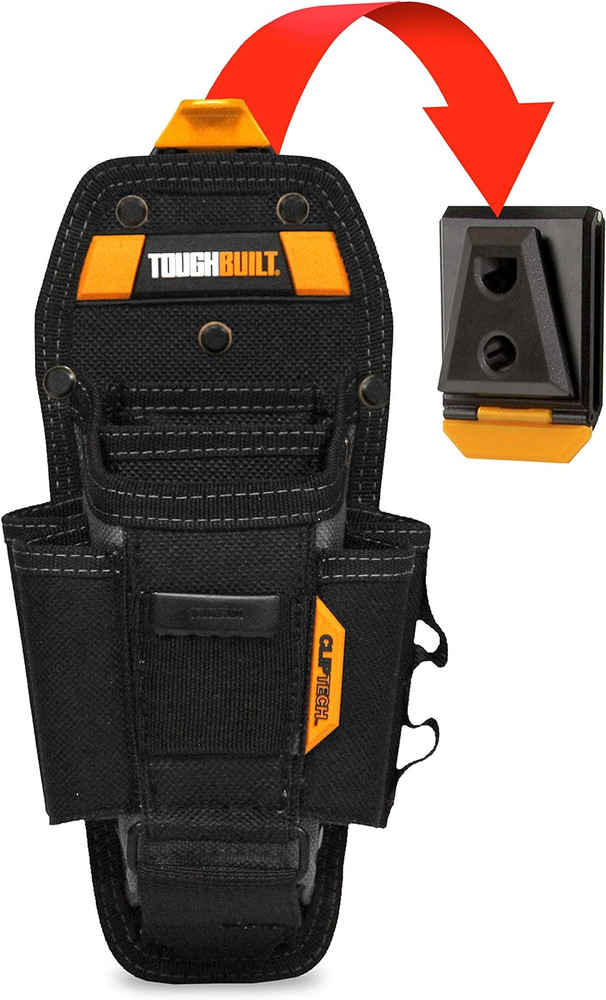 Cliptech Series – Technician 7-Pocket Tool Pouch with Cliptech Hub, Adjustable T