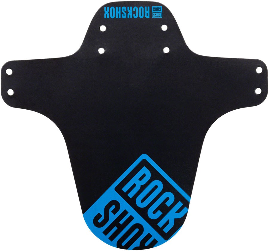 RockShox MTB Fender with Deep Side Skirts, Universal Fit, Black & SID Blue