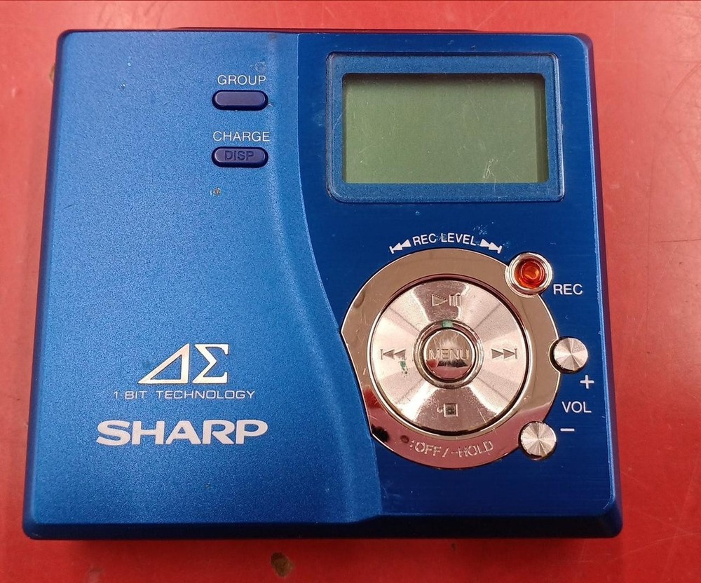 SHARP MD-DR77A-A Portable MD Player