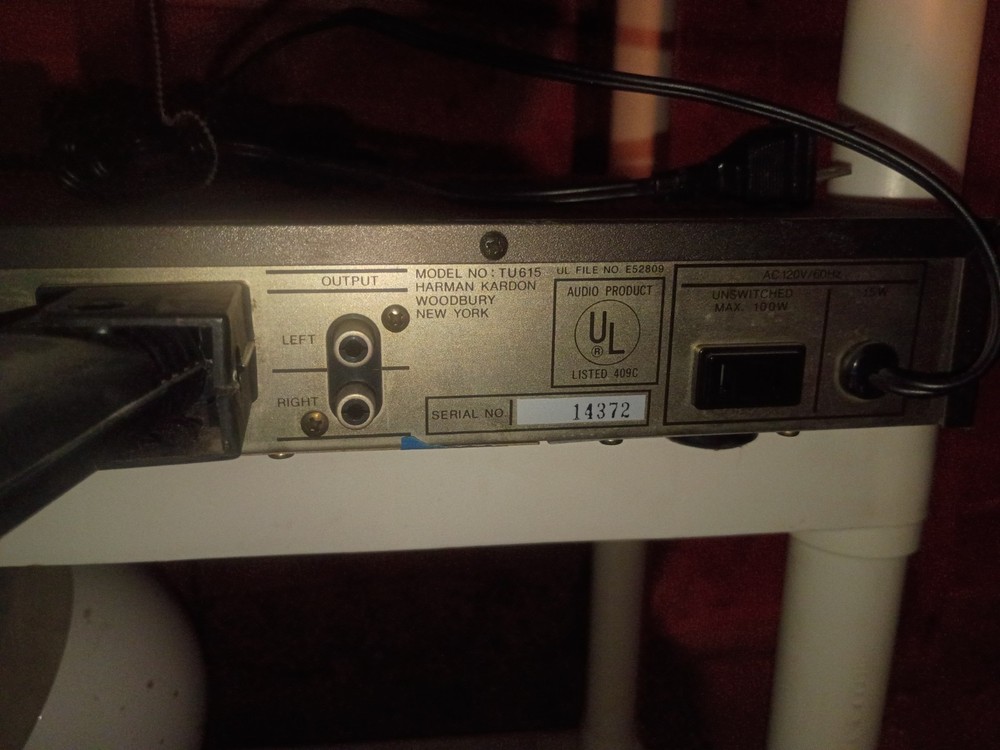 vintage harmon/kardon
