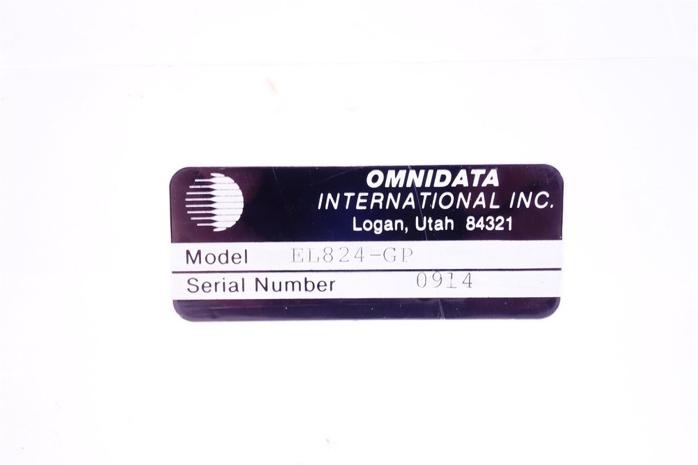 Omnidata International Easy Logger Terminal + Data Storage