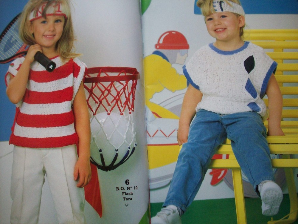 Bouton d'Or Knits patterns for kids sweaters carigans pullovers knitting