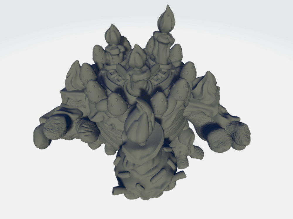 Capsule Chibi - Cake Golem