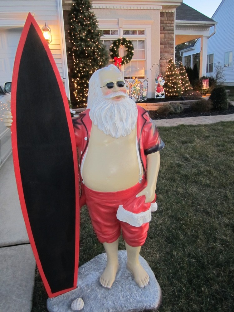 VINTAGE   SURFING   SANTA